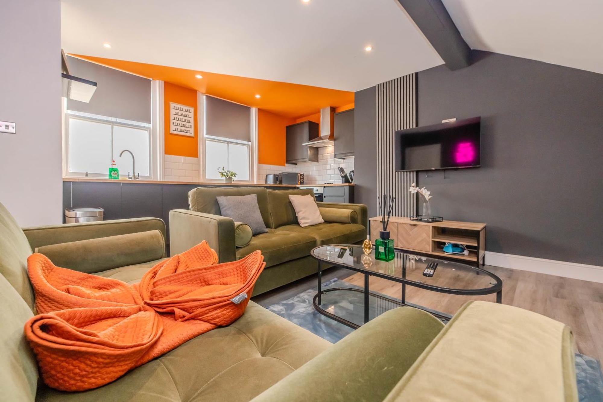 Luxe City Living L 2-Bedroom Flat With Free Parking Brighton Kültér fotó