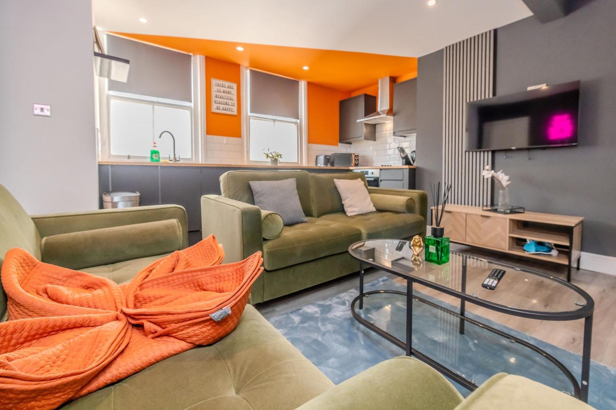 Luxe City Living L 2-Bedroom Flat With Free Parking Brighton Kültér fotó